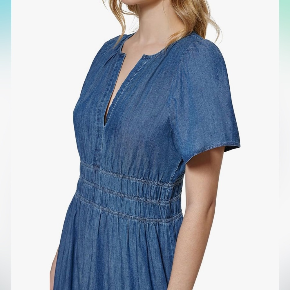 Tommy Hilfiger Denim Beautiful Yet Comfy Maxi Dress - Picture 3 of 6
